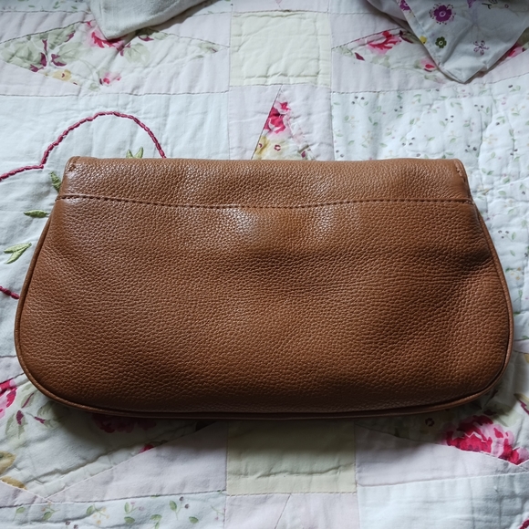 Tory Burch Camel Leather Crossbody Bag - Picture 2 of 15